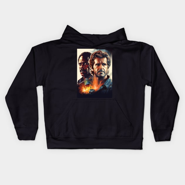 Lethal Weapon Kids Hoodie by theusher